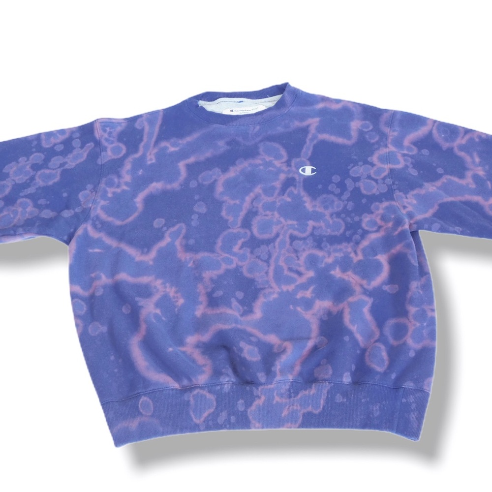 Champion bleach dye sweater